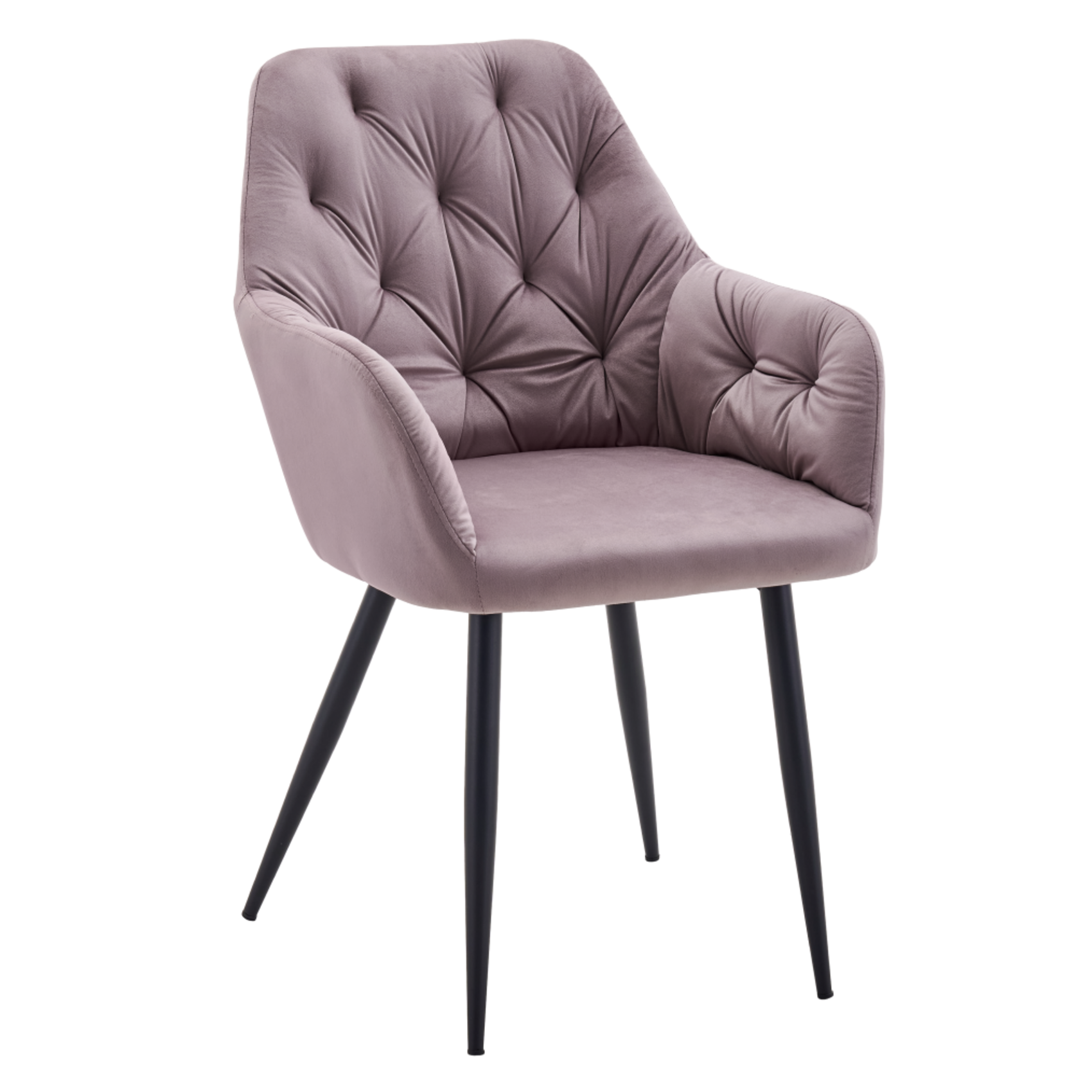 Tempo-Kondela Designové křeslo, růžová Velvet látka, VERIO NEW