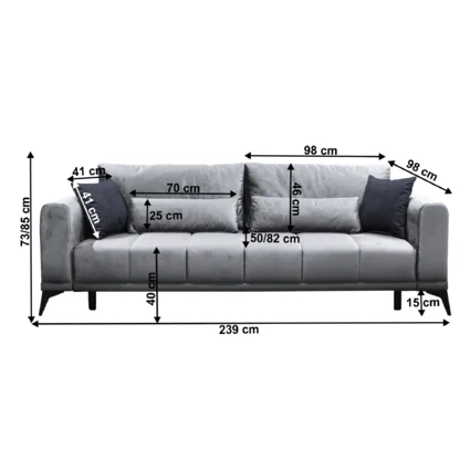 Rozkladacia pohovka, svetlosivá/sivá, GRACE BIG SOFA grace-big-sofa-s-koty-min