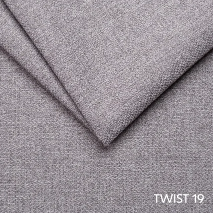 Detail látky Twist 19 tmavosivej farby pre univerzálnu sedaciu súpravu BELEN NEW ROH U.