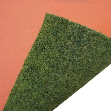 Detail umelého trávneho koberca, zelená farba, DAMOR TYP 1