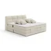Elektrická polohovacia posteľ, boxspring, béžová, 180x200, GERONA NEW gerona-new-u-foto-1