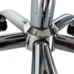 Detail základne kancelárskej stoličky DARISA 2 NEW s chrómovaným podstavcom