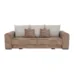 Extra priestranná pohovka svetlohnedá béžová krémová GILEN BIG SOFA