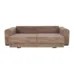 Extra priestranná pohovka, svetlohnedá/béžová/krémová, GILEN BIG SOFA big-sofa-pohovka-bezova-11