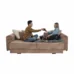 Extra priestranná pohovka, svetlohnedá/béžová/krémová, GILEN BIG SOFA gilen-big-sofa-sv-hneda-bezova-krem-model-01