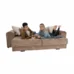 Extra priestranná pohovka, svetlohnedá/béžová/krémová, GILEN BIG SOFA gilen-big-sofa-sv-hneda-bezova-krem-model-04