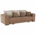 Extra priestranná pohovka, svetlohnedá/béžová/krémová, GILEN BIG SOFA gilen-big-sofa-sv-hneda-hlavna