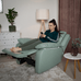 Relaxačné kreslo s elektrickým polohovaním, koža/ekokoža neomint, VIVAN 001-vivan-relax-kreslo-neomint-13