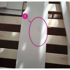 Montessori poschodová posteľ, biela, VENITA TYP 2 P1, poškodený tovar