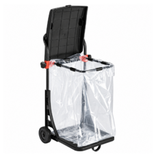 Univerzálny záhradný vozík, 80 l, čierna, LAGY